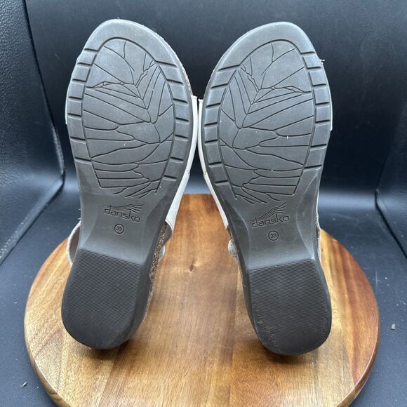 Dansko Ronda Slingback Womens Size 9  Sandals Strappy Beige Leather 6027615300 - Picture 6 of 8